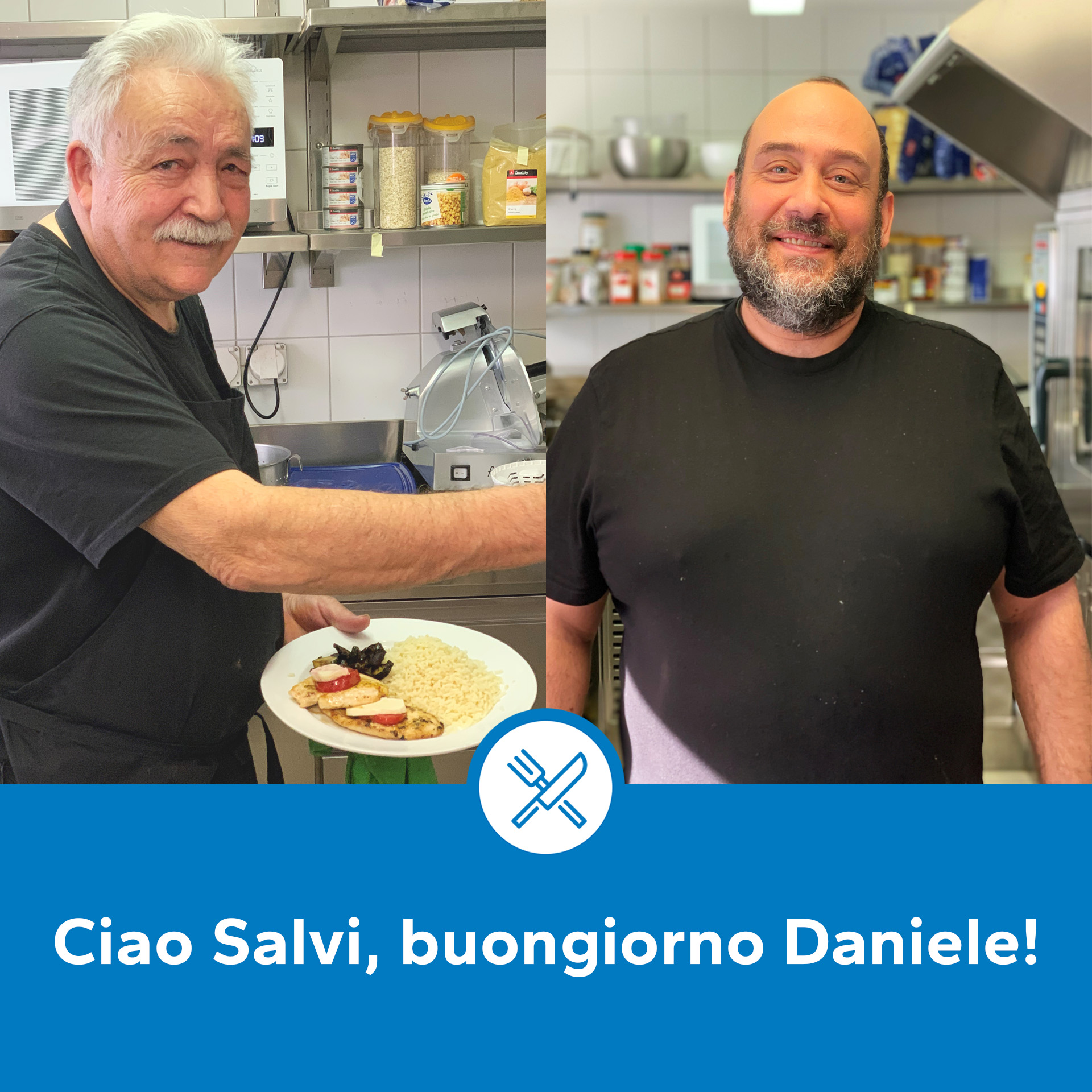 Ciao Salvi, buongiorno Daniele! 